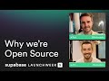 Why is Supabase Open Source?