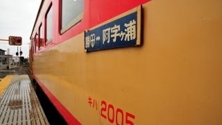 ひたちなか海浜鉄道急行色キハ2005車窓+走行音DMH17