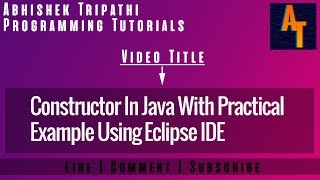 Constructor in java with example Part 12 # Constructor in java # Java Tutorials