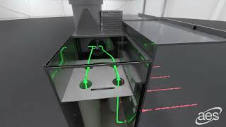 CC Stone Dust Extraction Booth Animation | AES Ltd.
