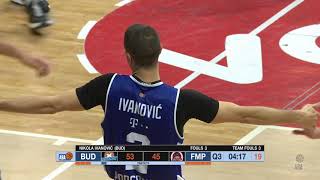 NEMANJA NENADIĆ! What a 3-pointer! (Budućnost VOLI - FMP, 25.10.2020)