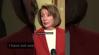 Nancy Pelosi on Footage From the Night Husband Was Attacked