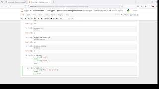 Python Day 4: Data types, Operators, Indexing, comments, slicing #python #pythonprogramming #coding