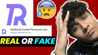 Pay Rupik Loan App Real Or Fake ?|Pay Rupik Loan App Review😰 #instantloanapp #loanapp