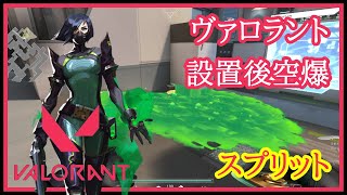 【Valorant】ヴァイパー 空爆 スネークバイト【スプリット】