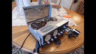 Portable Reel-to-Reel Recorder UHER 4200 Demo