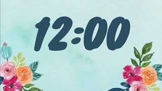 12 Minute Spring timer with Music and alarm