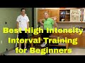 Best HIIT Workout for Beginners-Burn Fat & Improve Posture. High Intensity Interval Training.