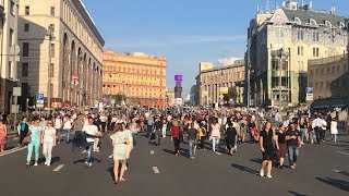 Прогулки по центру Москвы в день города / LIVE 07.09.19