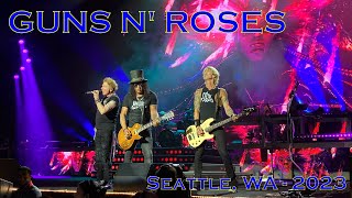 V#306 GUNS N' ROSES - Full Live Concert at Climate Pledge Arena Seattle, WA - 14 Oct 2023 | FULL HD