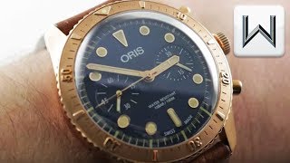 Oris Divers Carl Brashear Chronograph Bronze (01 771 7744 3185-SET LS) Luxury Watch Review