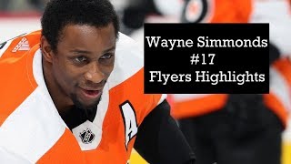 Farewell Wayne Simmonds - Flyers Career Highlights