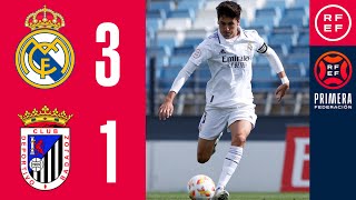RESUMEN #PrimeraFederación | Real Madrid Castilla 3-1 CD Badajoz | Grupo 1 | Jornada 5