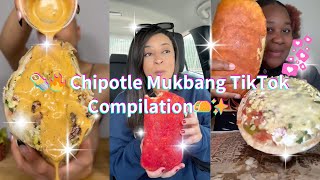 🌯🔥 Chipotle Mukbang TikTok Compilation | Satisfying Bites \u0026 Foodie ASMR 🌮✨