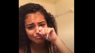 MALU STARTS TOO CRY LIVE