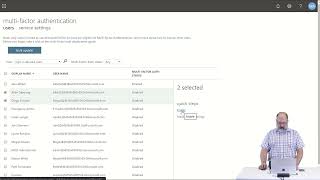 Enable MFA for Individual Users