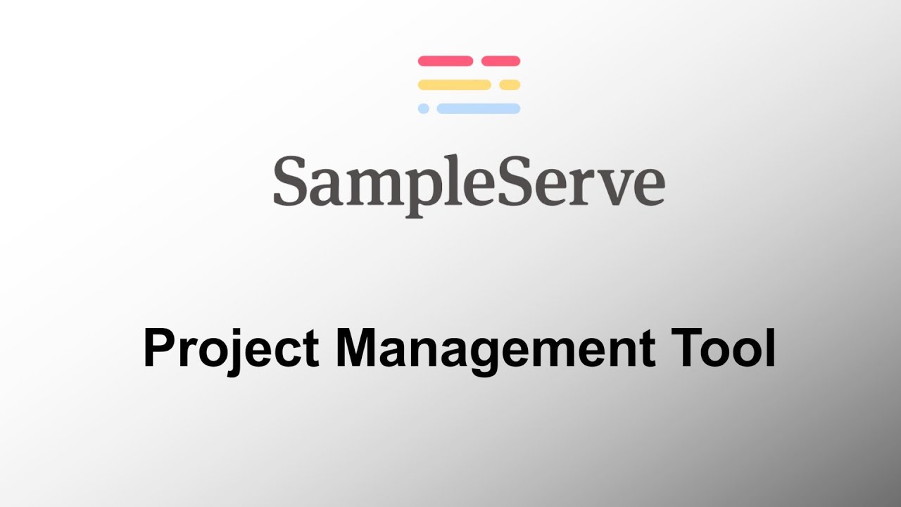 Sampleserve Project Management Tool Youtube