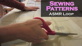 ASMR Loop: Sewing Patterns – 75 mins