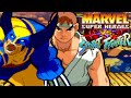 Marvel Super Heroes Vs Street Fighter - Wolverine & Ryu