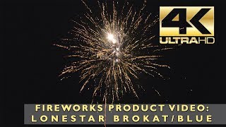 Lonestar - LS-F2-100-01 Brokat/Blue - vuurwerk - Silvester - Feuerwerk - F2