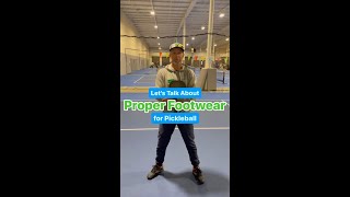 What type of shoes are best for pickleball?!