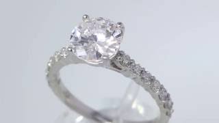 2.05CT Round Brilliant Diamond Engagement Ring Cert/Appr $23K $8500