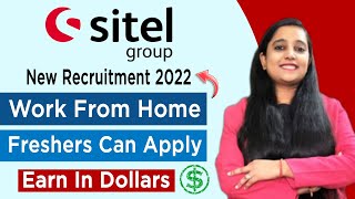 Sitel Recruitment 2022 | Work From Home Jobs | Sitel Interview Process | Fresher Jobs | Jobs 2022