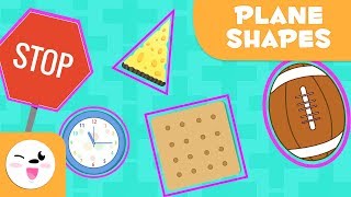 Geometric Plane Shapes For Kids - Primary Vocabulary