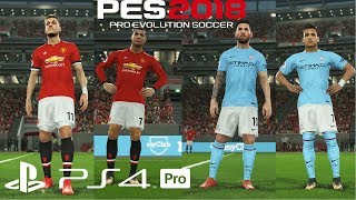 PES 2018 (PS4 Pro) WHAT IF MESSI & ALEXIS JOINED MAN CITY & RONALDO & OZIL JOINED UNITED?