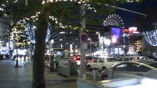 名古屋 栄のイルミネーション。 Illumination of Nagoya Sakae.