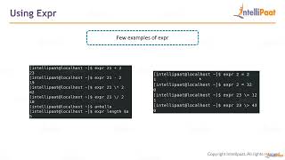 LM1 Lecture 9 – Expr Command