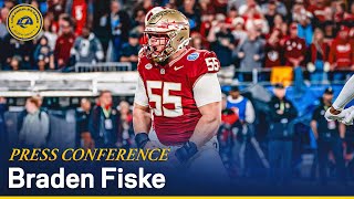 Braden Fiske On Being Drafted To The Rams & Getting To Play With FSU Teammate Ja