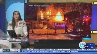 Seneca Falls house fire
