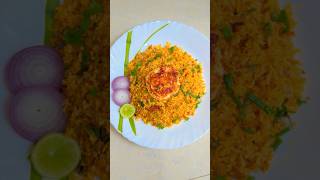 Egg Rice with Extra Omlet🍲 |Anda Rice |अंडा चावल| Quick \u0026 Delicious👌 #shorts#egg#rice#recipe#yt