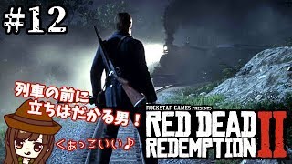 ＃12【RDR2】迫力の列車強盗再び！初心者ガンマンのレッドデッドリデンプション2《女性実況》