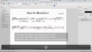 MuseScore in Minutes: Lesson 6 - Text, Lyrics, and Chords