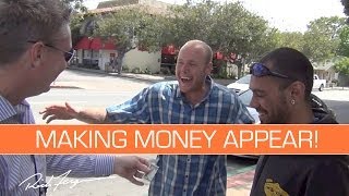 MAKING MONEY APPEAR! (Magic Trick and Prank)