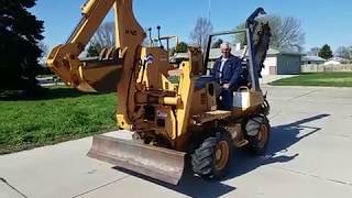 1998 Case Model 560 Compact Backhoe/Trencher