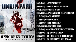 Linkin Park Hybrid Theory Full Album With Lyrics Time Sts