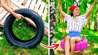 Tanie sposoby na transformacje swojego ogródka || Proste outdoorowe projekty DIY