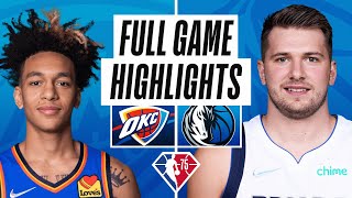 THUNDER at MAVERICKS | FULL GAME HIGHLIGHTS | February 2, 2022