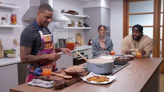 Chef JJ's Caribbean Curry Chicken Gets Rico Love's Approval | JUST EATS with Chef JJ