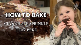 How I Bake A School Chocolate Sponge Cake