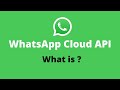 What is WhatsApp Cloud API ? How to use it - NEW - 2022