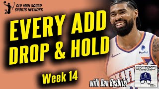 6 Monster Adds, 8 Stashes | Fantasy Basketball | Hottest Waiver Wire Action Week 14