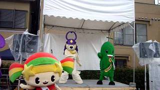 ゆるキャラまつりin彦根　チームふわふわ隊が会いたかったを踊ってた