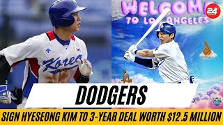 Dodgers Sign Hyeseong Kim to 3-Year Deal Worth $12.5 Million