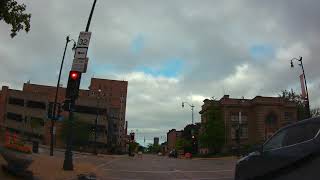 4K Dash Cam - Memorial Day Weekend 2024 - Racine Wisconsin - A Drive Through Downtown