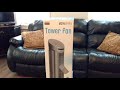 seville ultra slimline tower fan from costco unboxing