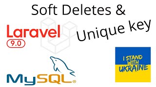 Using the unique key with soft deletes in Laravel #laravel #php #mysql